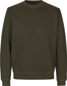 Sweatshirt | økologisk Oliven