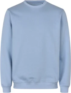 Sweatshirt | økologisk Lys blå