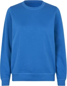 Sweatshirt | økologisk | dame Azur