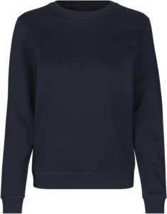 Sweatshirt | økologisk | dame Navy