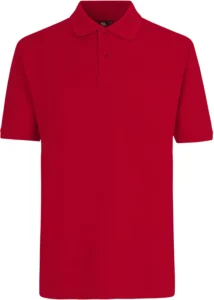 YES poloshirt Rød