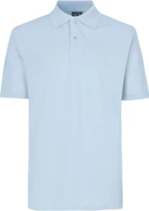 YES poloshirt Lys blå