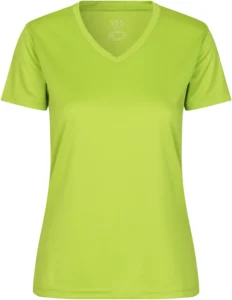 YES Active T-shirt | dame Lime