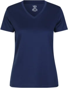 YES Active T-shirt | dame Mørk kongeblå