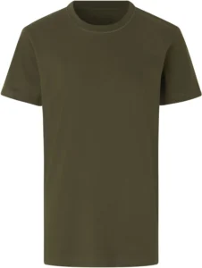 Økologisk T-shirt | børn Oliven