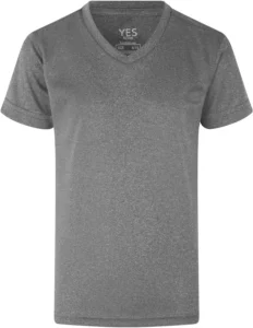 YES Active T-shirt | børn Grå melange
