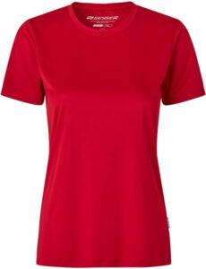 GEYSER T-shirt | essential | dame Rød