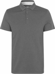 SEVEN SEAS The polo Mørk grå melange