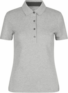SEVEN SEAS The polo | dame Lys grå melange