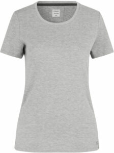 SEVEN SEAS T-shirt | o-neck | dame Lys grå melange