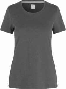 SEVEN SEAS T-shirt | o-neck | dame Mørk grå melange
