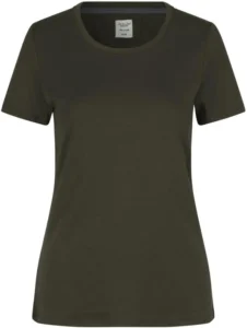 SEVEN SEAS T-shirt | o-neck | dame Oliven