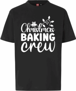 Christmas Baking Crew – kids GAME® T-shirt Sort