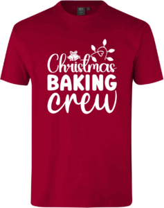 Christmas Baking Crew GAME® T-shirt Rød