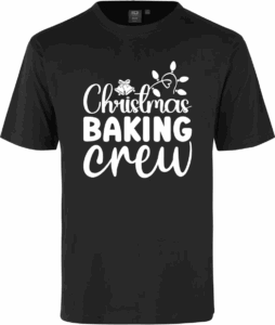 Christmas Baking Crew GAME® T-shirt Sort