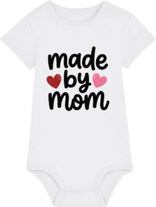 Made By Mom – Baby Body White