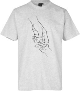 Hånd i hånd Snow melange