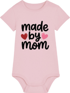 Made By Mom – Baby Body Cotton Pink