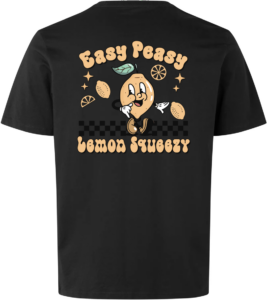 Easy Peasy, Lemon Squeezy T-shirt Sort