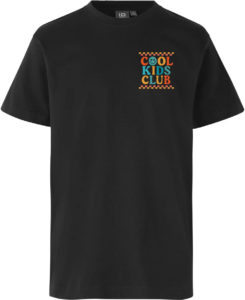Cool Kids Club T-shirt | Børn Sort