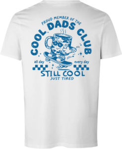 Cool Dads Club T-shirt Hvid