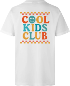 Cool Kids Club Smiley T-shirt Hvid