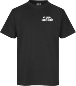 Vi Skal Videre T-shirt Sort
