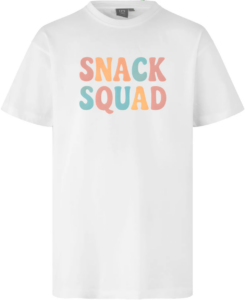 Snack Squad T-shirt | Børn Hvid
