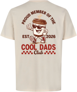 Proud Member Of The Cool Dads Club T-shirt Off White