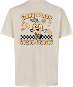 Easy Peasy, Lemon Squeezy T-shirt Off White