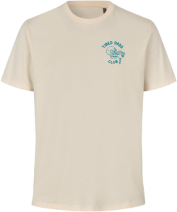 Tired Dads Club T-shirt Off White