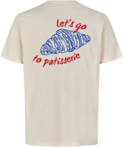 Let’s Go To Patisserie T-shirt Off White