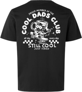 Cool Dads Club T-shirt Sort
