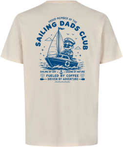 Sailing Dads Club T-shirt Off White