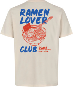 Ramen Lover Club T-shirt Off White