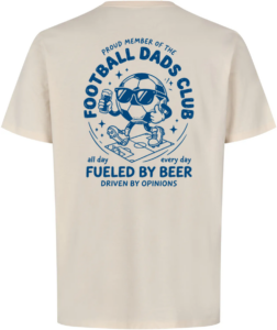Football Dads Club T-shirt Off White