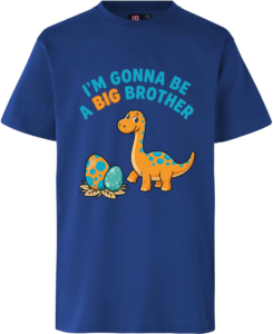 Big Brother Dino T-shirt Kongeblå