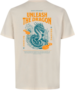 UNLEASH THE DRAGON T-shirt Off White