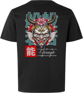 HANNYA T-shirt Sort