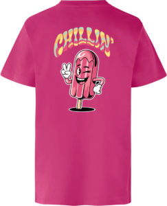 Chillin’ T-shirt | Børn Pink