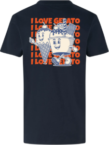 I Love Gelato T-shirt | Børn Navy