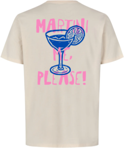 Martini Me, Please T-shirt Off White