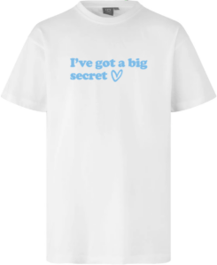 I’ve Got A Big Secret – Brother | T-shirt Hvid