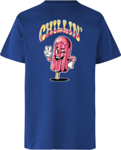 Chillin’ T-shirt | Børn Kongeblå