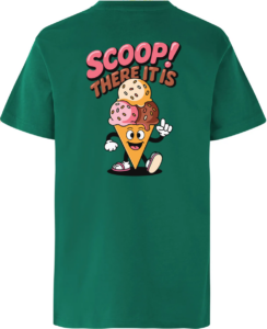 Scoop! There It Is T-shirt | Børn Grøn