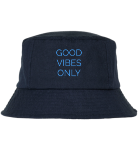 Good Vibes Only Bøllehat Navy