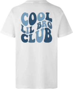 Cool Lil Bro Club | T-shirt Hvid