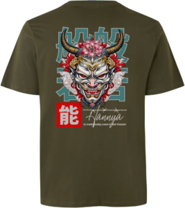 HANNYA T-shirt Oliven