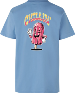 Chillin’ T-shirt | Børn Lys blå