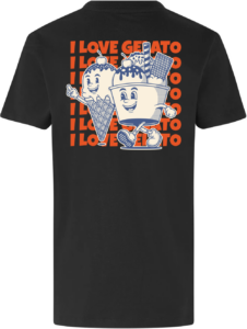 I Love Gelato T-shirt | Børn Sort